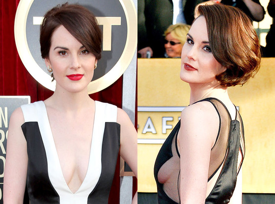 Michelle Dockery, Boobs, SAG Awards Michelle Dockery, Boobs, SAG Awards